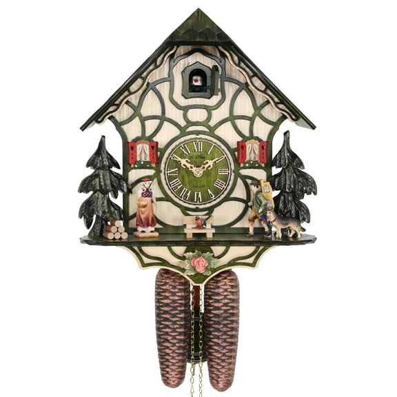 HerrZeit by Adolf Herr Cuckoo Clock - Magic Green