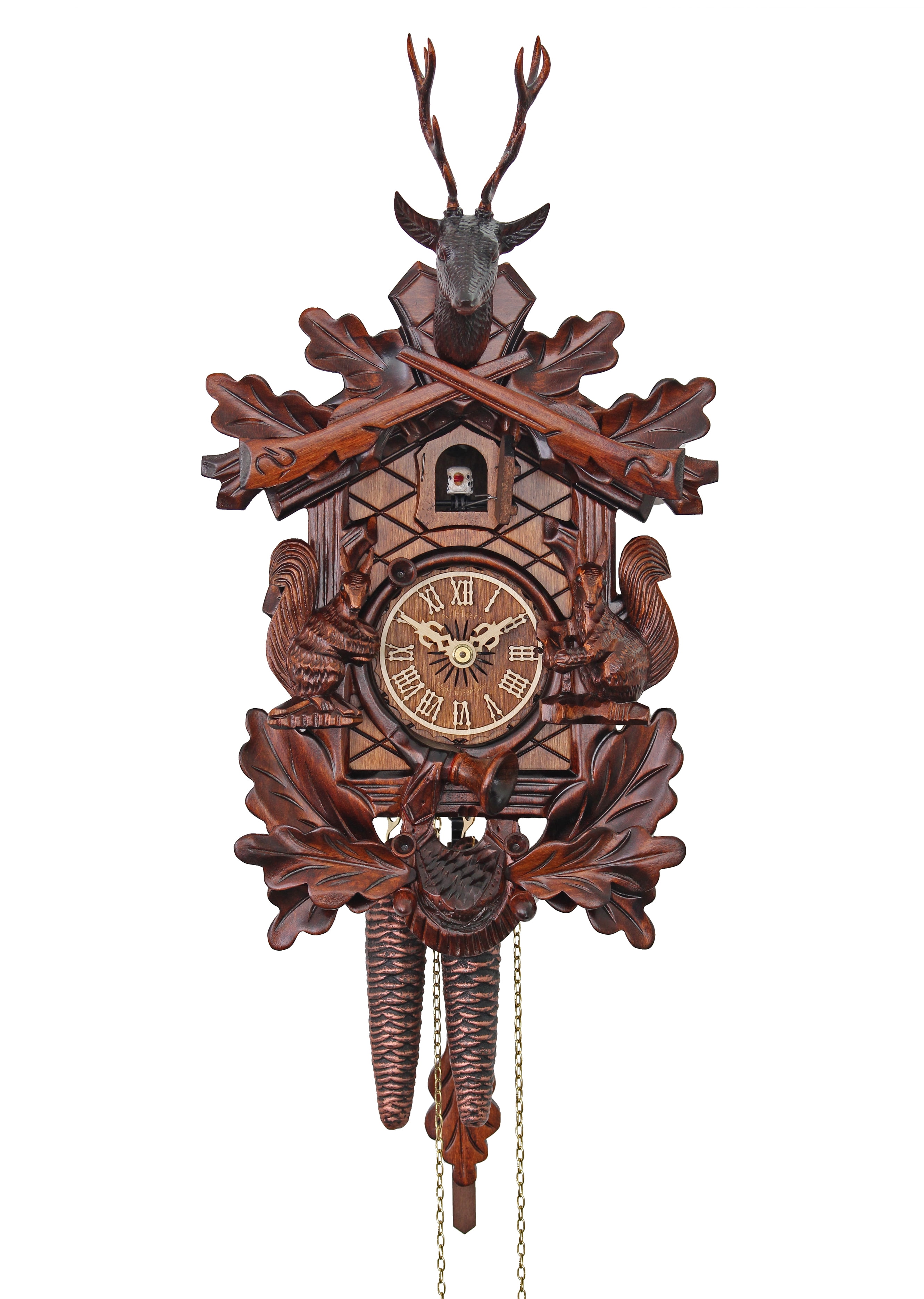 HerrZeit by Adolf Herr Cuckoo Clock Squirrels