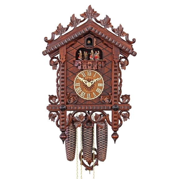 HerrZeit by Adolf Herr Cuckoo Clock  - The 1870's Railway House Clock