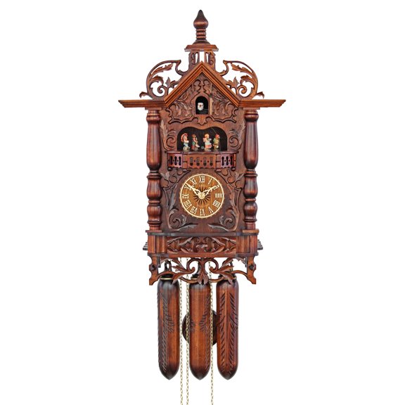 HerrZeit by Adolf Herr Cuckoo Clock  - The 1870's Railway House Clock