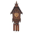 thumbnail image 1 of HerrZeit by Adolf Herr Cuckoo Clock  - The 1870's Railway House Clock, 1 of 6