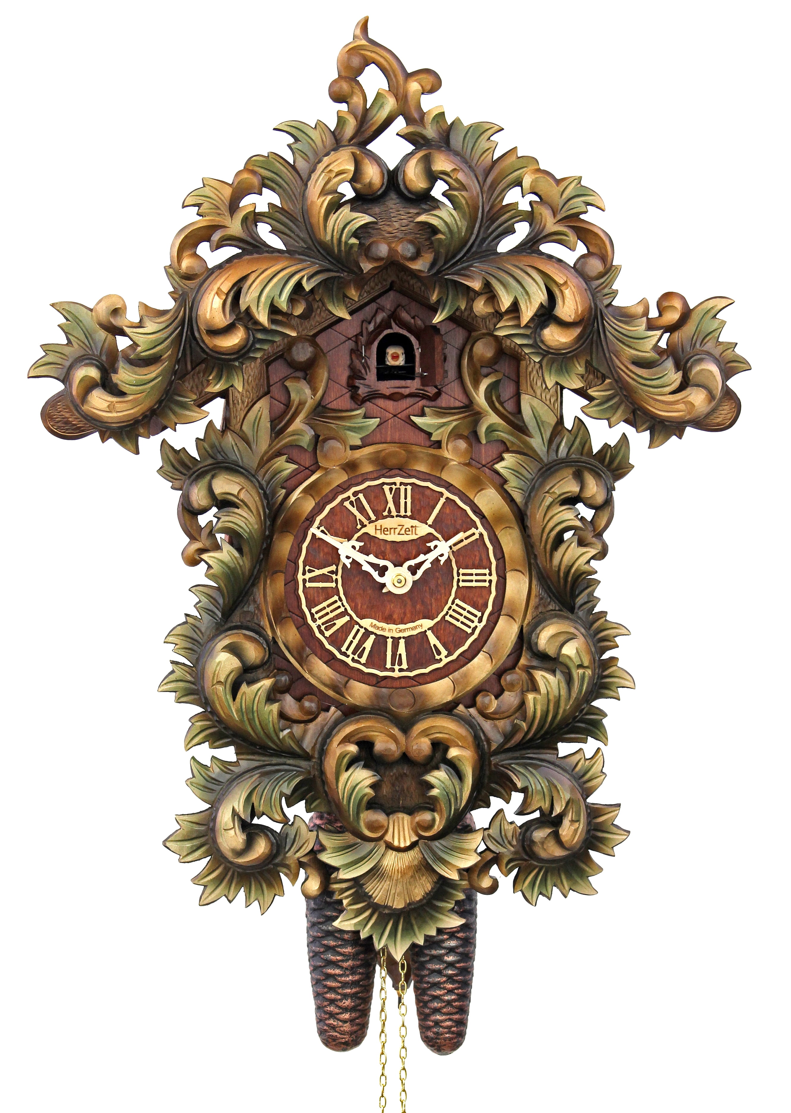 HerrZeit by Adolf Herr Cuckoo Clock - The Baroque Clock handshingled ...