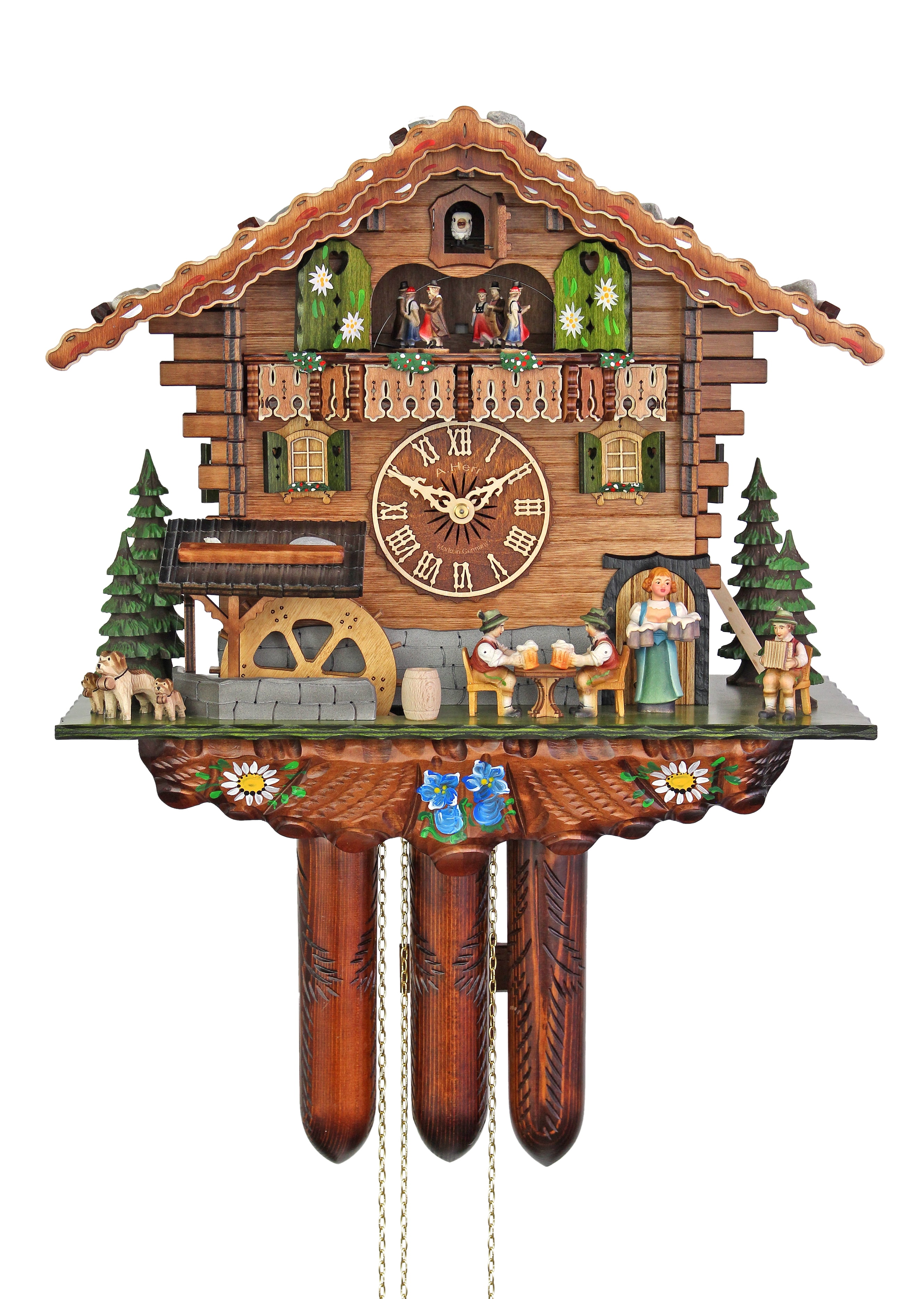 HerrZeit by Adolf Herr Cuckoo Clock - The Bavarian Guesthouse - Walmart.com