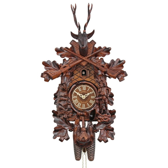 HerrZeit by Adolf Herr Cuckoo Clock - The Bear Hunter (S)