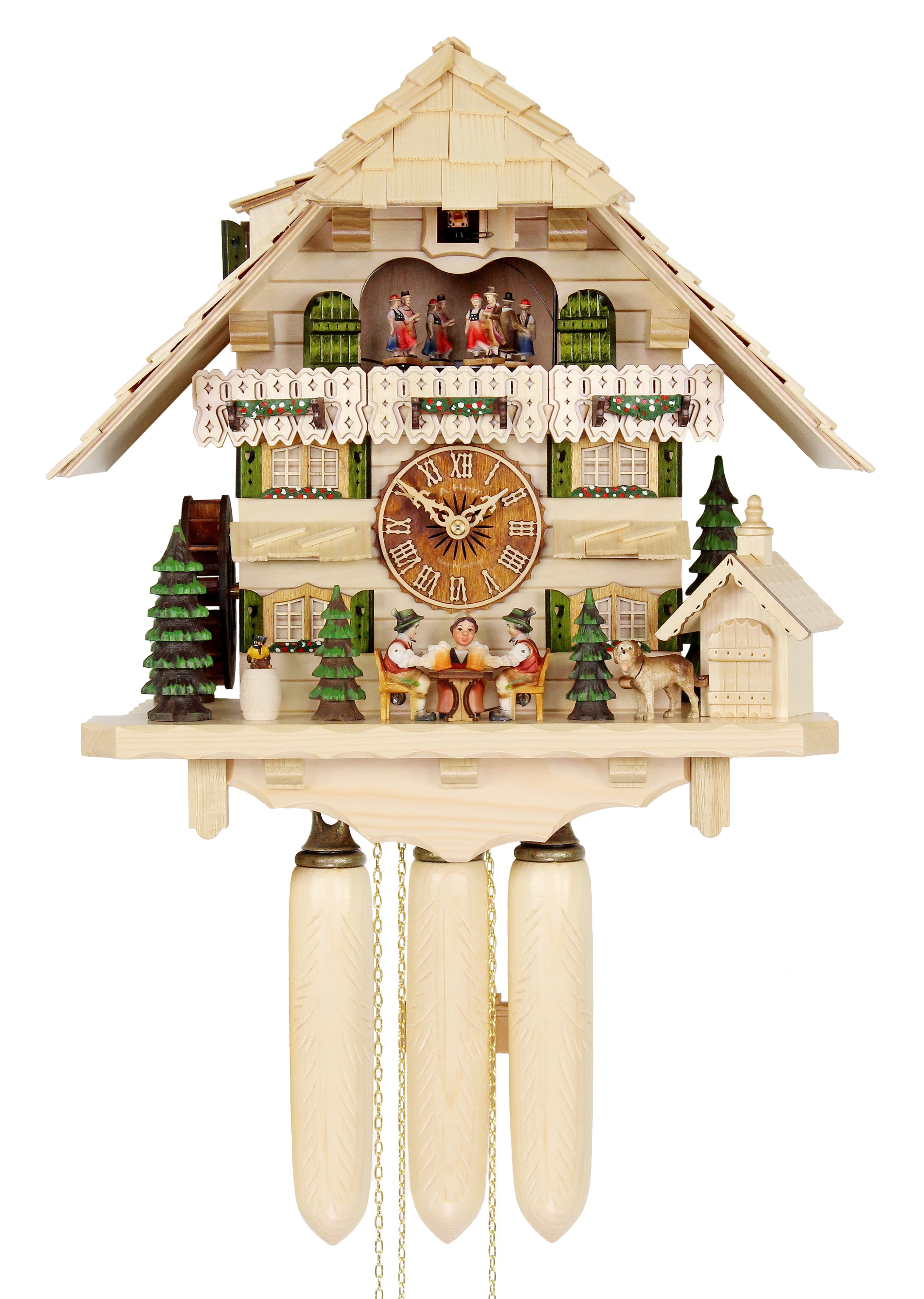 HerrZeit by Adolf Herr Cuckoo Clock - The Beer Drinking Bet (Natural ...