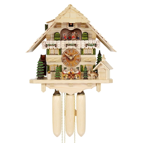 HerrZeit by Adolf Herr Cuckoo Clock - The Beer Drinking Bet (Natural)