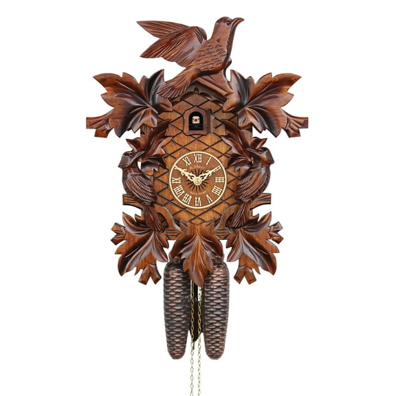 HerrZeit by Adolf Herr Cuckoo Clock - The Cuckoo Bird Trio (M) AH 372/1 8T
