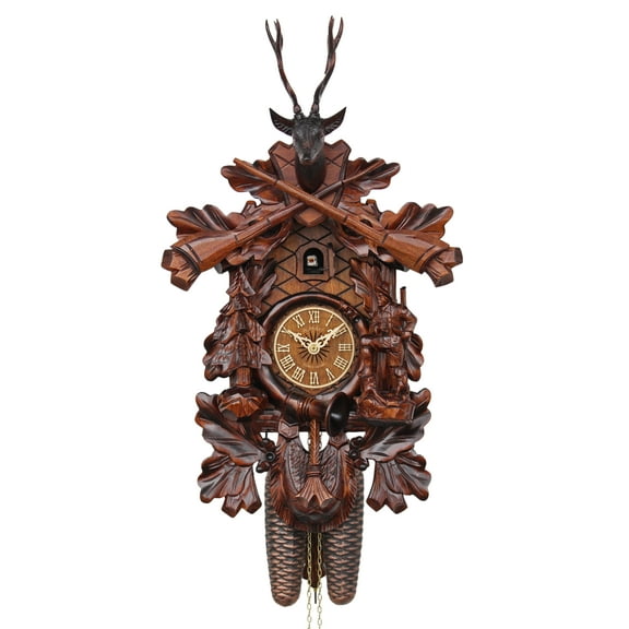 HerrZeit by Adolf Herr Cuckoo Clock - The Deer Hunter (S)