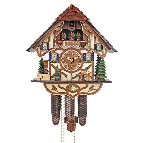 HerrZeit by Adolf Herr Cuckoo Clock - The Jolly Beer Drinker