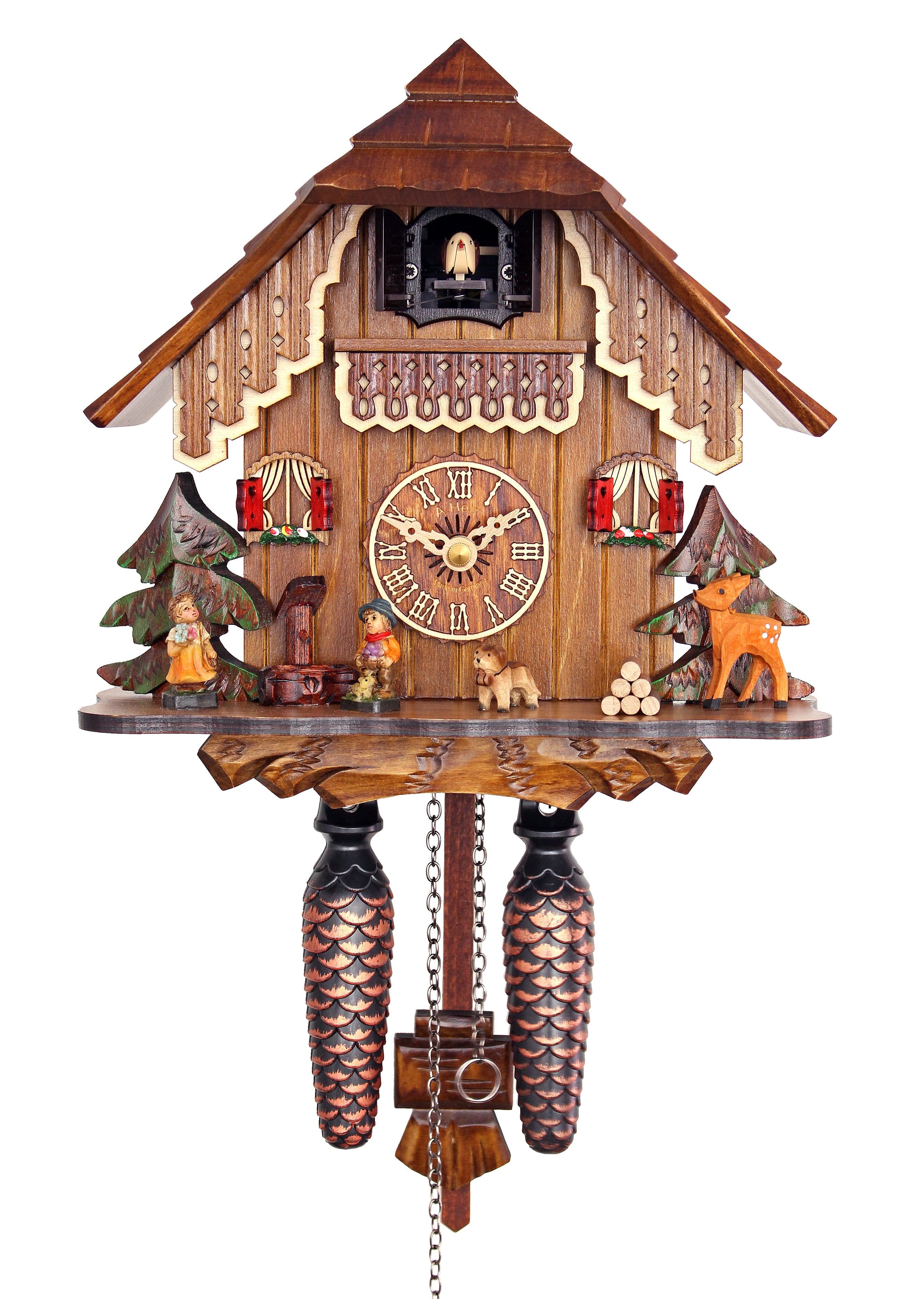 HerrZeit by Adolf Herr Quartz Cuckoo Clock - The House in the Black ...