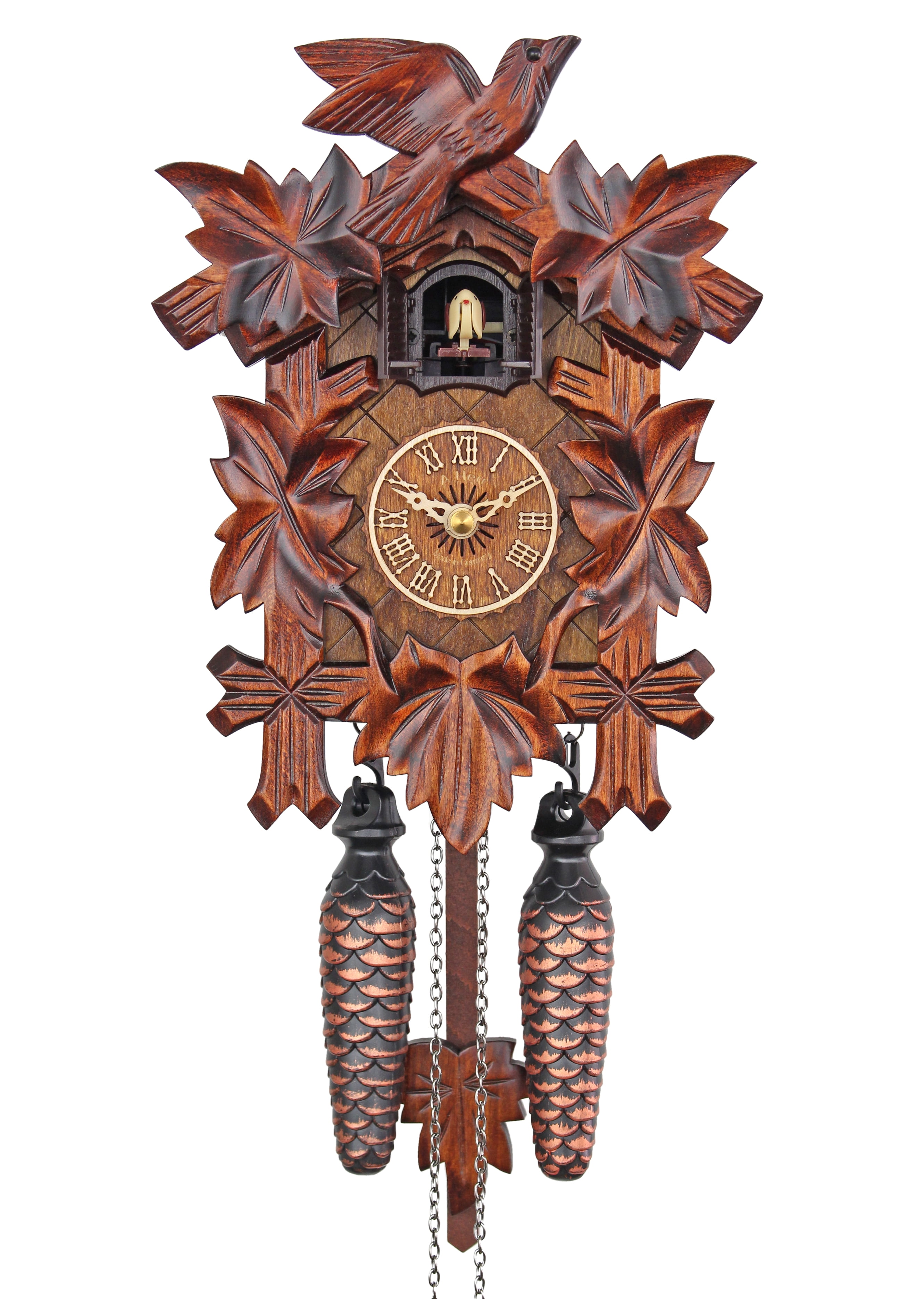 HerrZeit by Adolf Herr Quartz Cuckoo Clock - The Traditional Vine ...