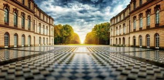 Herrenchiemsee Palace Canvas Art - Juan Pablo De (10 x 20)