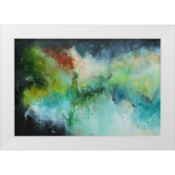 Herrera, Leticia 18x13 White Modern Wood Framed Museum Art Print Titled - Marytiera