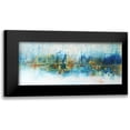 thumbnail image 1 of Herrera, Leticia 24x12 Black Modern Framed Museum Art Print Titled - Aqua Azul, 1 of 5