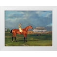 thumbnail image 1 of Herring, John Frederick 24x19 White Modern Wood Framed Museum Art Print Titled - Memnon-with William Scott Up, 1 of 4