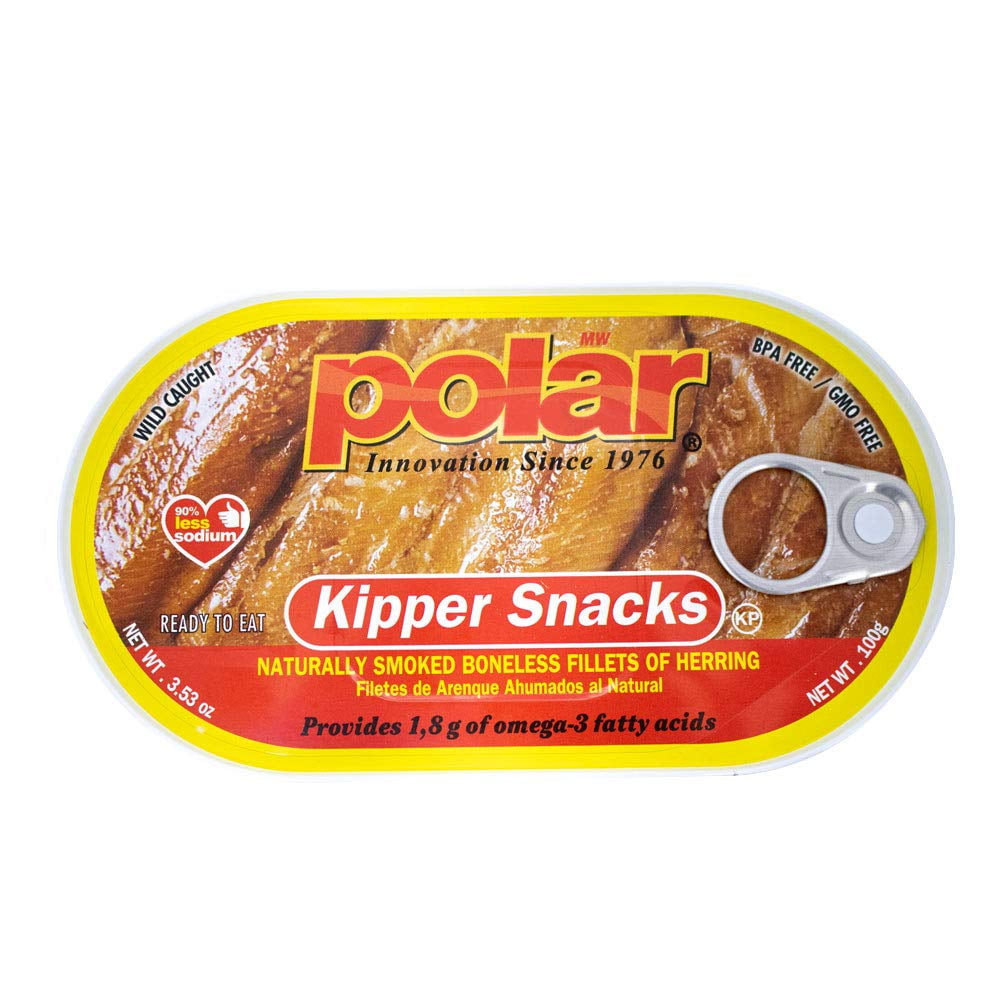 Herring, Kipper Snacks, 3.53Ounce (Pack of 12), 90 Less Sodium, Ready