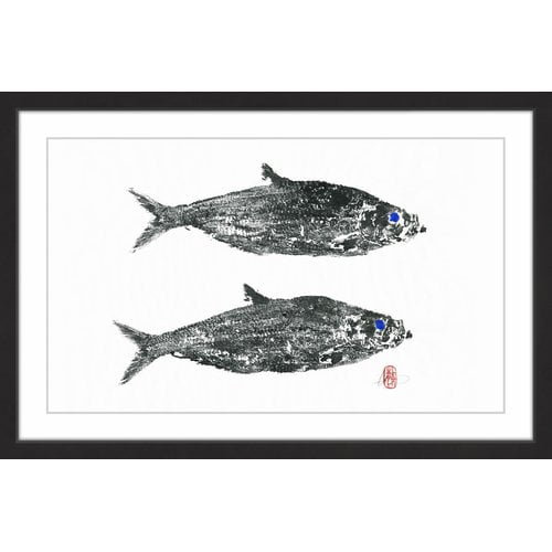 Marmont Hill 'Herring Twins' Framed Painting Print