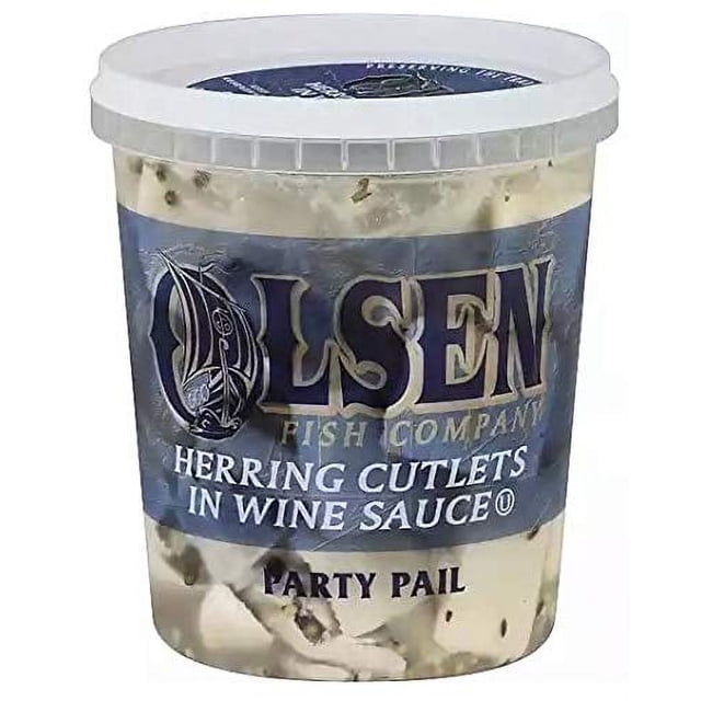Herring in Wine Sauce 32 oz Party Pail