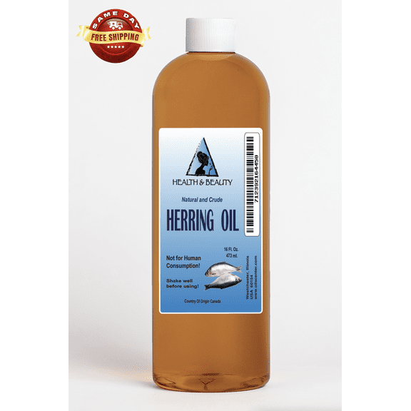 Herring oil crude natural fishing scent attractant by h&b oils center 32 oz