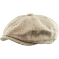 thumbnail image 1 of Herringbone Applejack Wool Blend Newsboy Gatsby Ivy Hat Golf Driver Ascot, 1 of 6