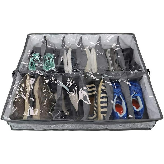 Herringbone Closet Storage (1, Under The Bed Shoe Organizer)