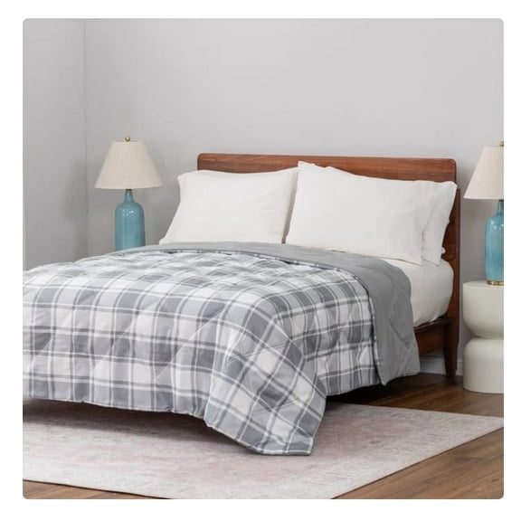 Herringbone Microfiber Down Alternative Blanket