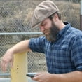 thumbnail image 1 of Herringbone Wool Blend Big Apple Cap - ONE SIZE FITS MOST - Brown, 1 of 1