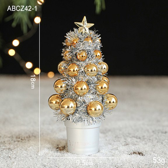 Herrklp Christmas, Christmas Scene Sweet Cones Tree Christmas Ball Tabletop Decoration Mood Decoration Party Supplies Decoration Christmas gifts