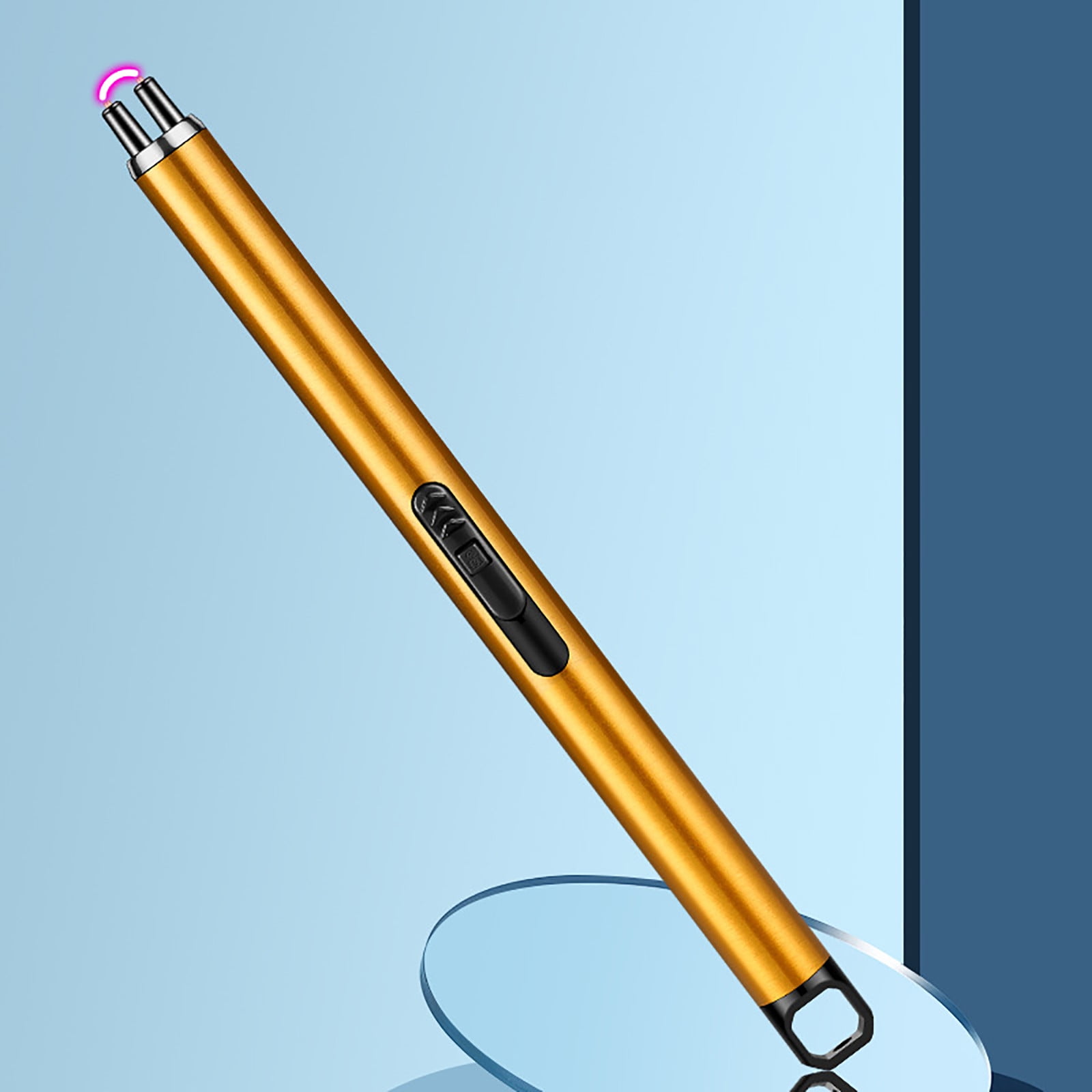 Herrklp Electric Lighter, Kitchen Ignition Stick USB Electronic Igniter