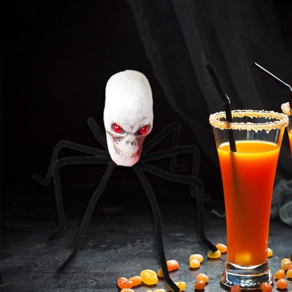 Herrklp Halloween, Ghost Head Spider Scary Layout Props Holiday Party Supplies Halloween Decorations