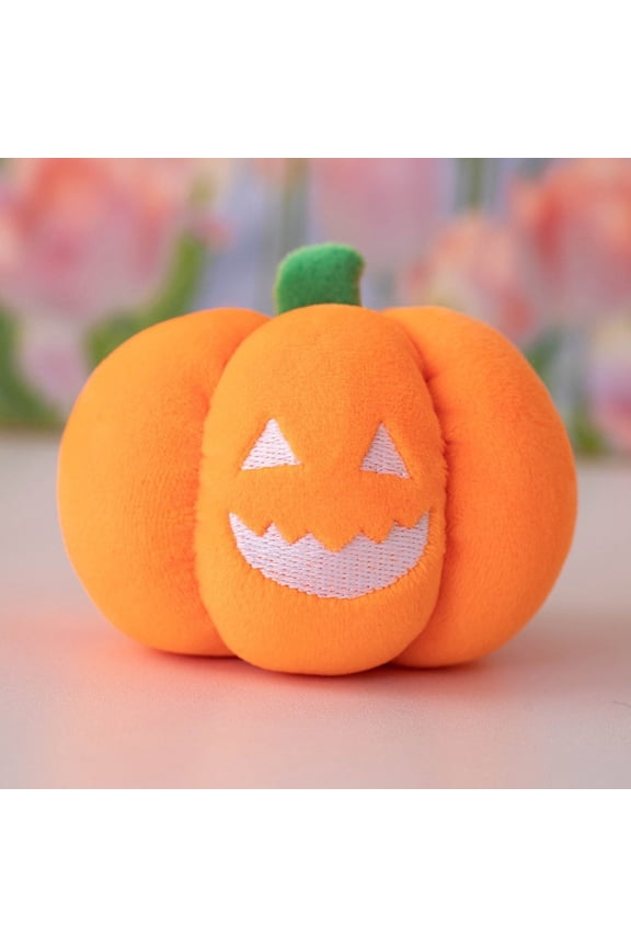 Halloween, Halloween Gift Night Light Pumpkin Plush Toy Funny Keychain Female Exquisite Backpack Pendant Car Key Pendant