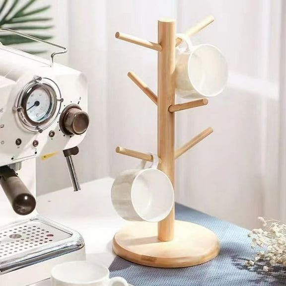 Herrklp Kitchen Organizers And Storage Mug Tree Stand Coffee Cup Stand Countertop Mug Tree Mug Stand Kitchen Organizer Cafe Accessories Decor Kitchen Organizer Storage Stand