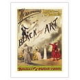 thumbnail image 1 of Herrmann’s Black Art Act - Ancient and Modern Magic - Vintage Magic Poster by William H. Forbes c.1905 - Bamboo Fine Art 290gsm Paper (Unframed) 17x22in, 1 of 4
