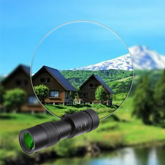 Herrnalise 10-300x40 Cell Phone Zoom Lens with Phone Clip High-Definition Universal Kit Good Color Reproduction for Most of The Cell Phone for A Variety of Occasions