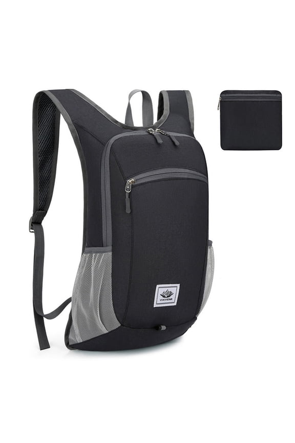 16L Hiking Backpack Lightweight Packable Hiking Daypack Small Travel Outdoor Foldable Shoulder Bag Water Resistant Lightweight Backpack for Travel Camping Outdoor