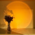 thumbnail image 1 of Herrnalise 1pc Decorative Wireless Sunset Light Projector for Home, Kitchen, Bedroom, and Showcase Cabinet - LED Night Light with Ambient Lighting, 1 of 4