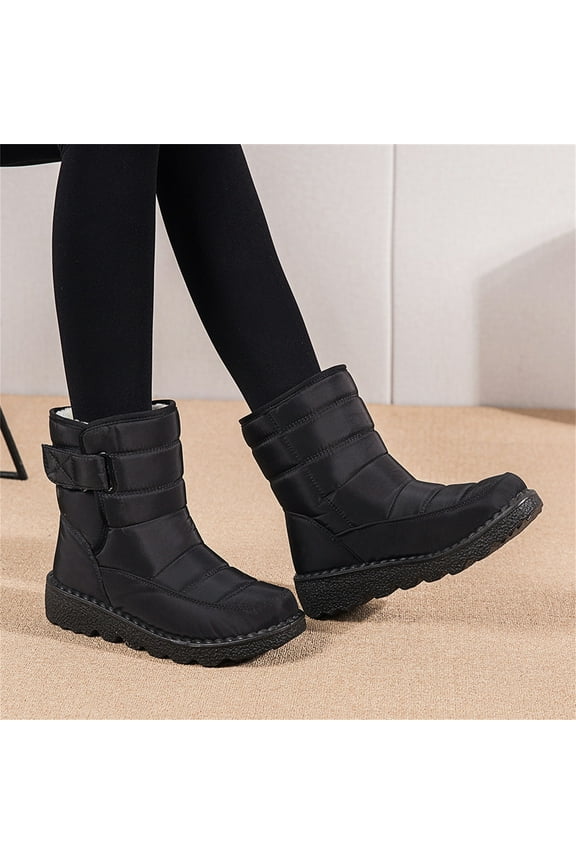 2022 Winter New Cotton Shoes Snow Waterproof High-top Non-slip Women's Boots Good Shoes for Women