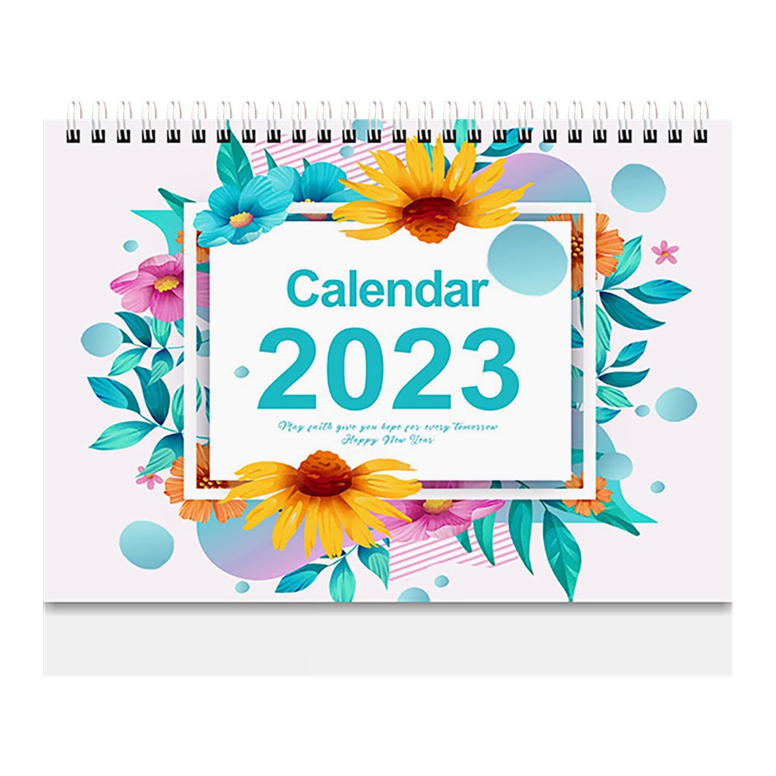 Herrnalise 2023 Desk CalendarStanding Flip Desktop Calendar 2023, Jan