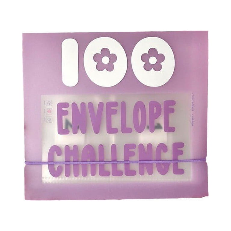Savings Binder Herrnalise 2024 New 100 Envelope Challenge Binder ...