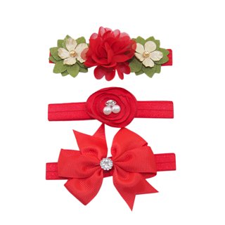 Handmade England Flag Hair Bow – St George's Cross Pattern, 3.5x4.5 Inch Clip For Girls (Perfect For Match Days!)-258611