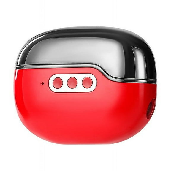 Herrnalise 4 in 1 Electric Nail Clipper,Adjustable Speed Electric Polishing Automatic Nail Trimmer with Nail Lamp Suitable for Kids & Adults,Red