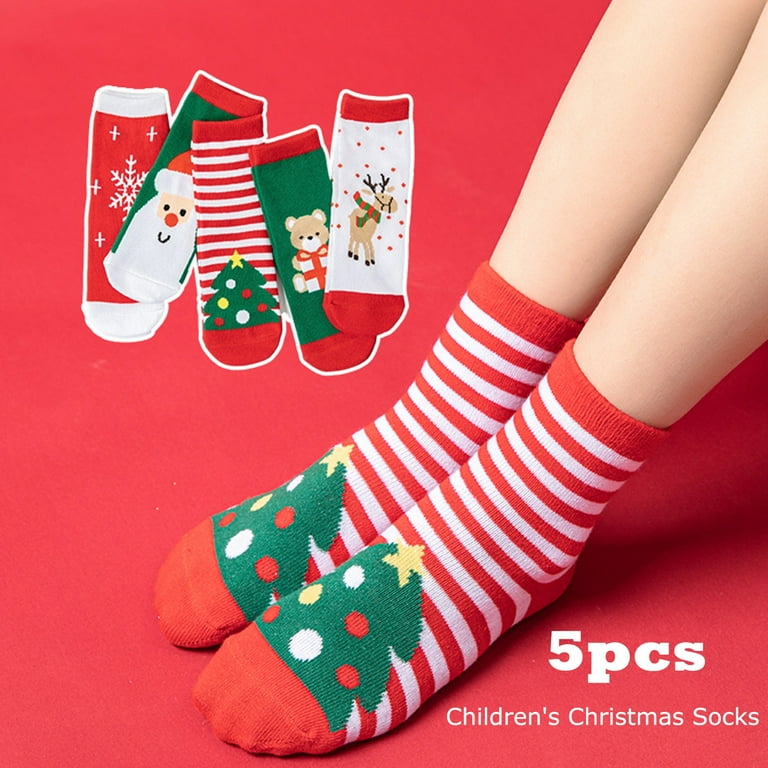 Kids christmas socks discount