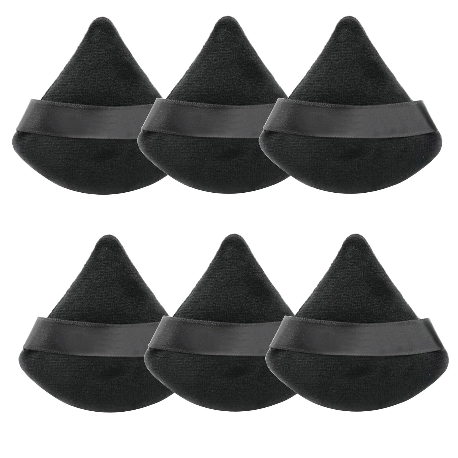 Herrnalise 6Pcs Washable Powder Puff Washable Makeup Puff Pure Cotton