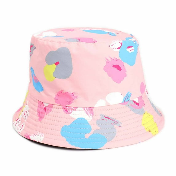 Herrnalise Adult Male And Female Fisherman Hats Graffiti Printing Double Sided Fisherman Hats Wear Outdoor Sunscreen Sun Hats On Both Sides