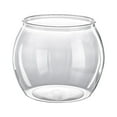 thumbnail image 1 of Herrnalise Aquarium Small Fish Tank Break-Resistant Plastic Betta Fish Bowl PET Clear Round Bowl Terrarium Desktop Golden Fish Tank(24CM ), 1 of 1
