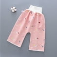 thumbnail image 1 of Herrnalise BABY Waterproof Diaper Skirt for Potty Training Overnight Diaper Skirt for Toddler Boys and Girls Hot Pink, 1 of 9