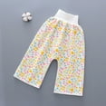thumbnail image 1 of Herrnalise BABY Waterproof Diaper Skirt for Potty Training Overnight Diaper Skirt for Toddler Boys and Girls Yellow, 1 of 8