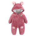 thumbnail image 1 of Herrnalise Baby Autumn And Winter Cotton Clothes Outing Romper Baby Jumpsuits clearance under 5 !, 1 of 2