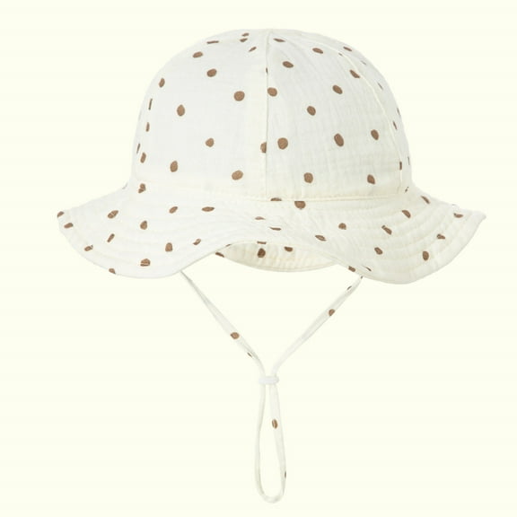 Herrnalise Baby Boy Beach Hat Baby Girl Sun Hat UPF 50  Toddler Caps for Boys Girls Infant Wide Brim Hats Baby Bucket Hat