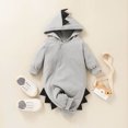 thumbnail image 1 of QISIWOLE Toddler Kids Baby Autumn Dinosaur Shape Romper Long Sleeve Jumpsuit Sales !, 1 of 9